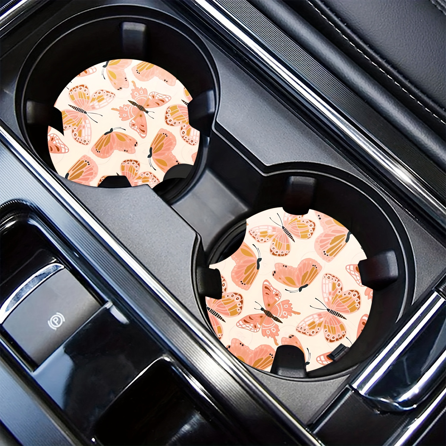 Butterfly Absorbent Car Cup Holder Coasters Non slip Temu New Zealand