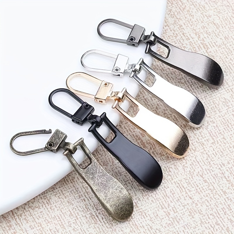 Ring Zipper Pull Replacement Zinc Alloy Instant Puller Tab Head Repair for  Luggage Suitcase Boot Jacket Coat Shoes Backpack Bag