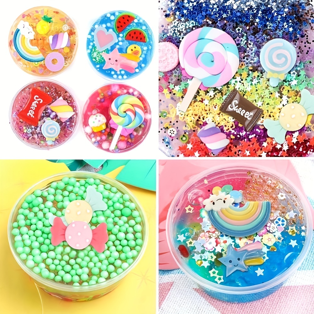 Slime Charms Resin Fake Candy Charms Cute Set Assorted - Temu
