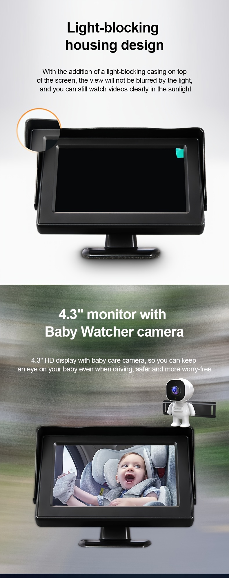 car camera mirror car   with camera in car monitoring details 1