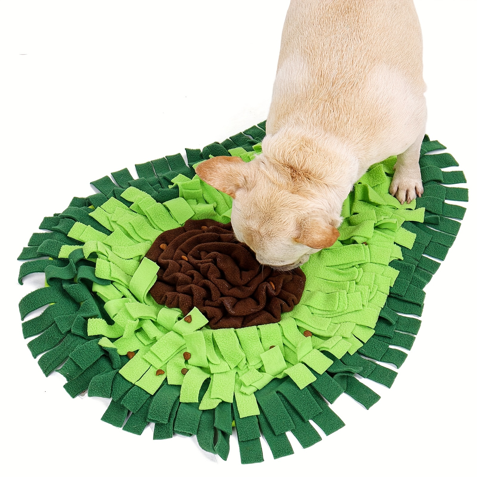 Pet Dog Sniffing Mat Dog Puzzle Toy Pet Snack Feeding Mat Boring  Interactive Gam