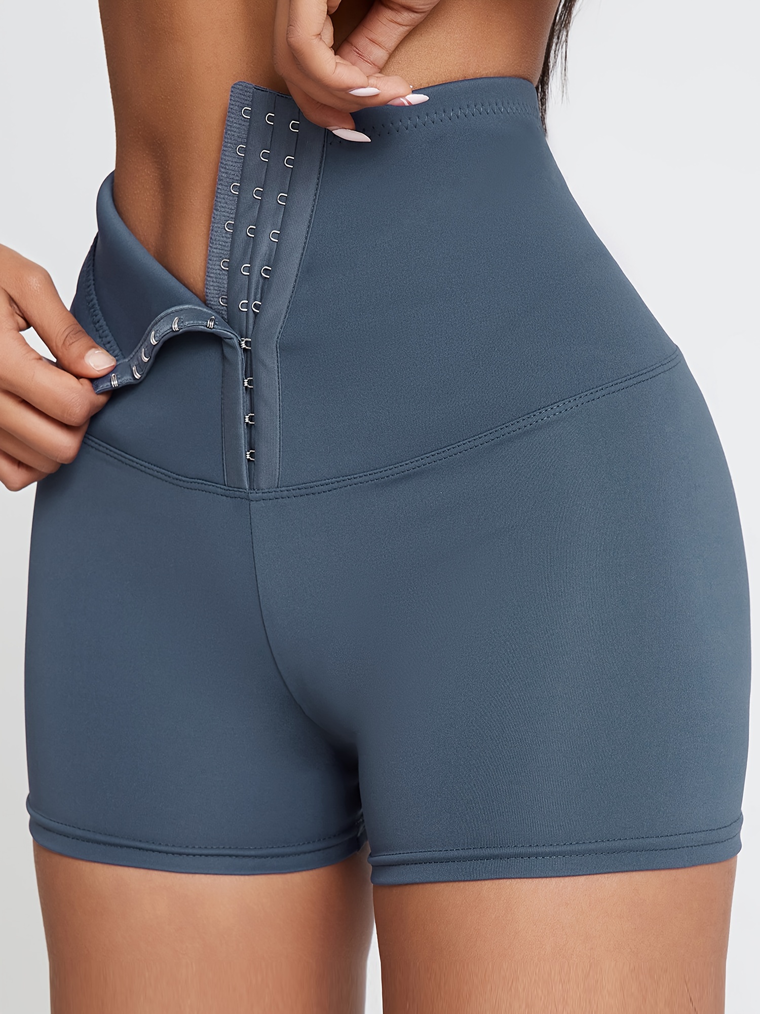 Compre Shorts femininos de ioga com controle de barriga, shorts de