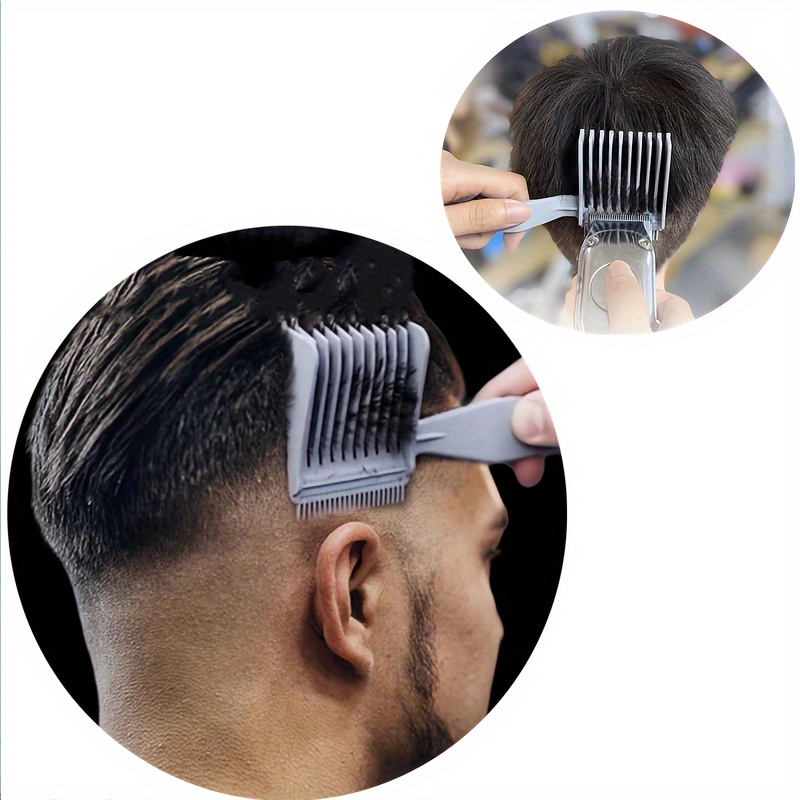 Barber Fade Peignes Coupe De Cheveux Peigne Clipper Peigne Démêlant  Accessoires De Coiffure Pour Utilisations En Salon - Temu France