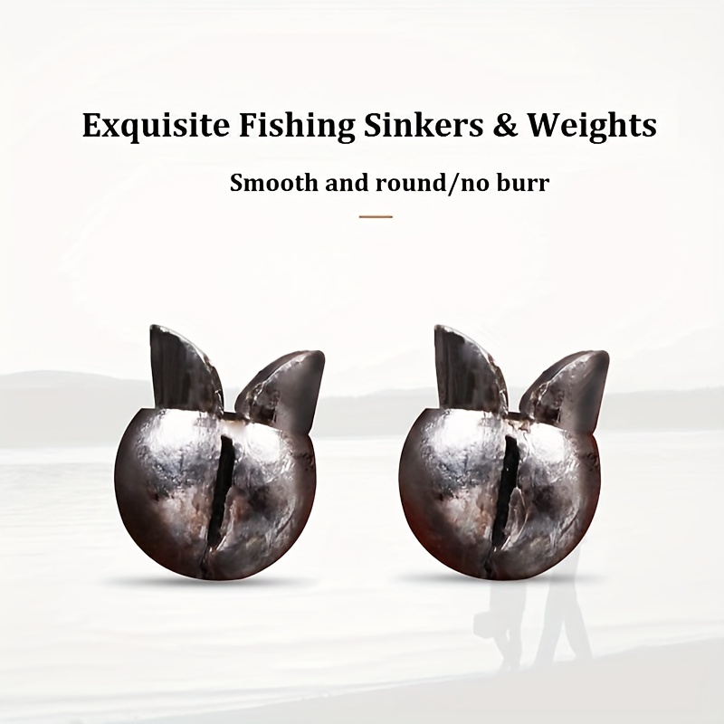 Premium Round Split Shot Weights Easy Use Tin Sinkers - Temu