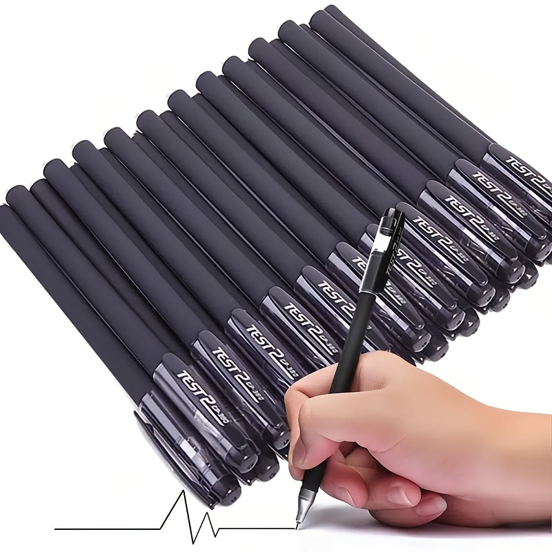 Black Gel Pens: The Perfect Office And School Writing - Temu