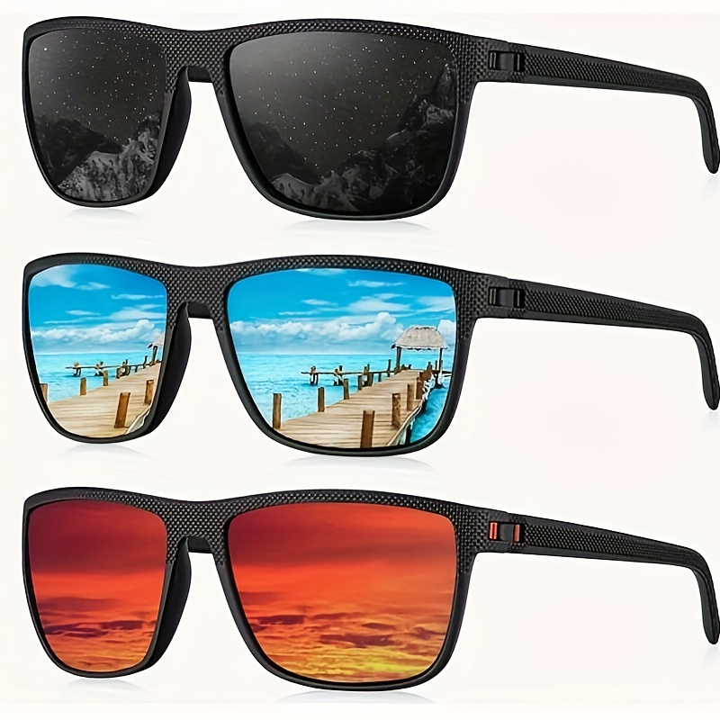 Trendy Polarized Sunglasses Outdoor Sports Fishing Driving - Temu