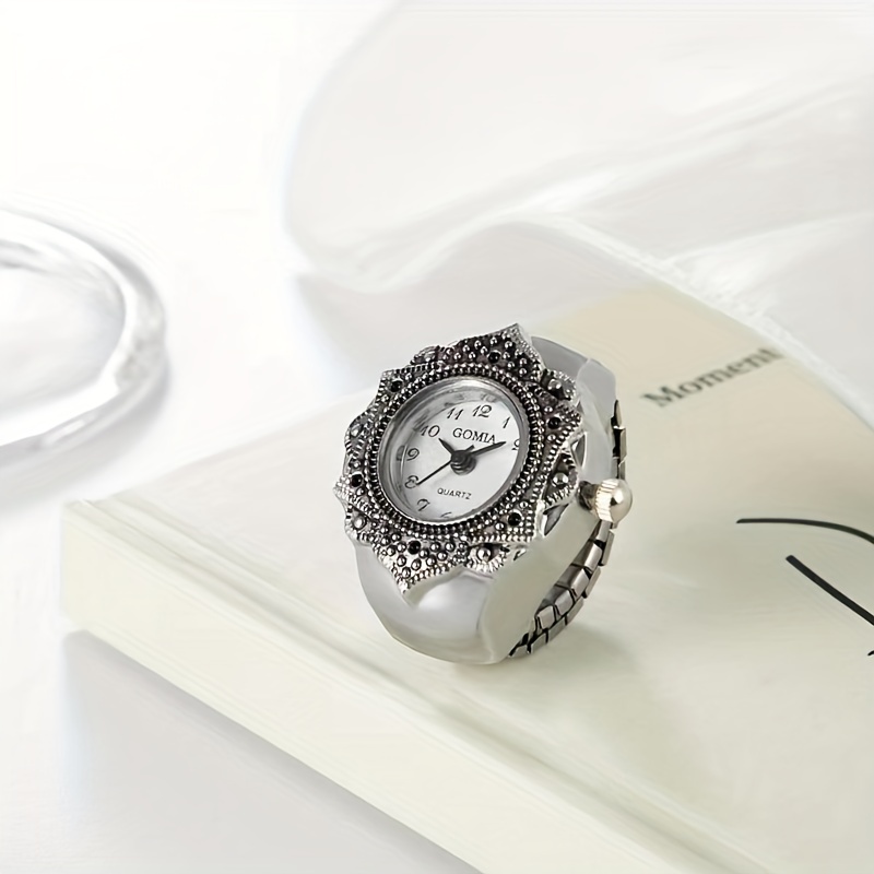 Anillo discount reloj quartz