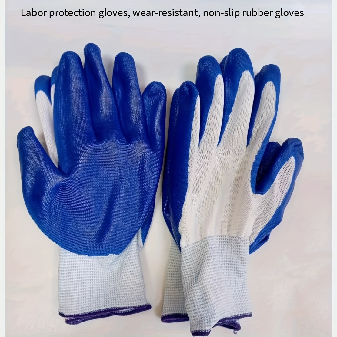 High Quality Oil Proof Nitrile Covered Work Gloves For Outdoor Labor Heavy  Duty, Wear Resistant, And Anti Cut From Digital2023, $0.94