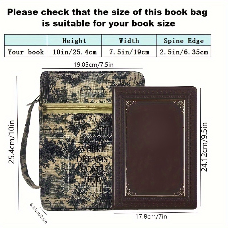 Bible Cover With Bookmark Bible Case For Women Bible Book - Temu