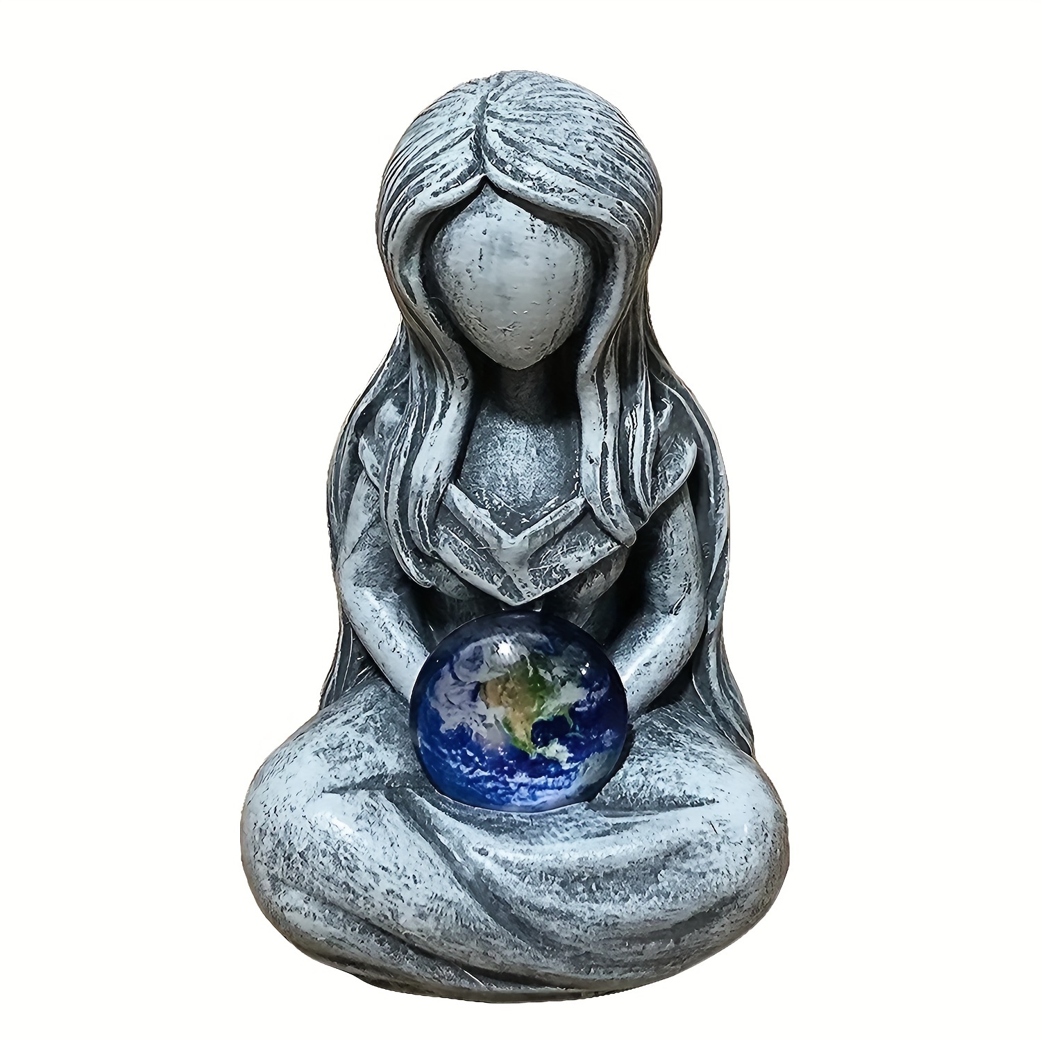 Image of Goddess Statue - Resin Sculpture For Home & Garden Decor, Versatile Indoor Ornament, Best For Christmas, Thanksgiving For Christmas,halloween Decorations,fall Home Decor Collectible Figurines