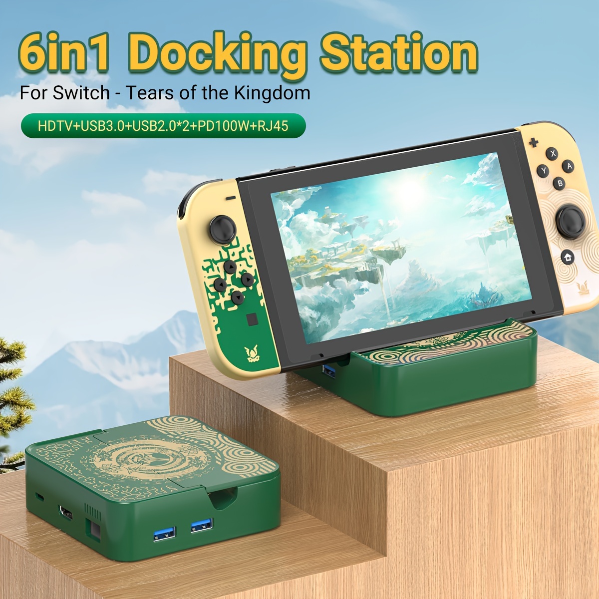 Remplacement pour Nintendo Switch Dock, station d'accueil pour