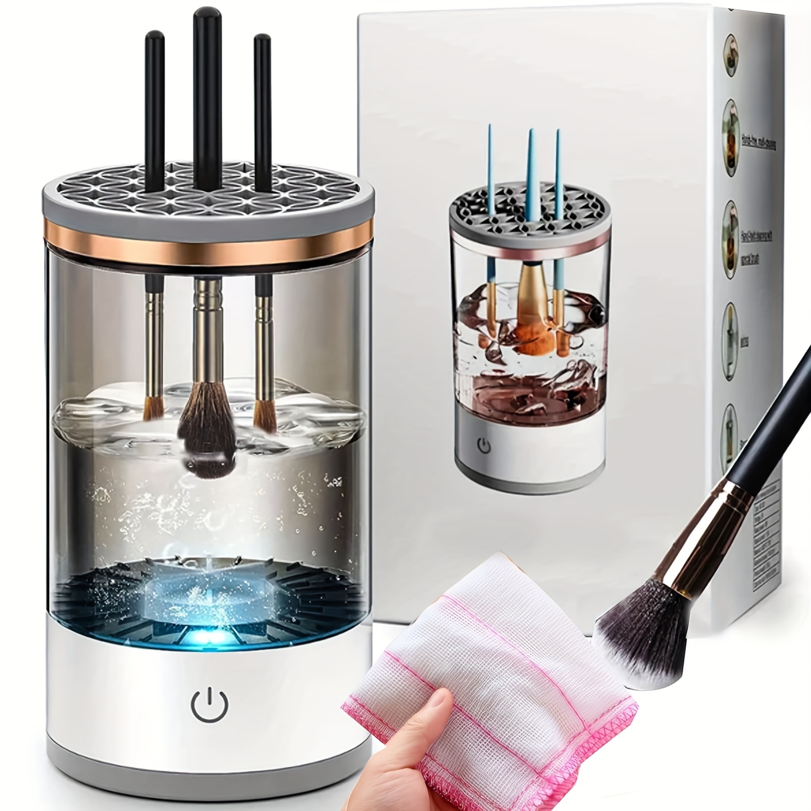 Makeup Brush Cleaner Machine electric Makeup Brush - Temu