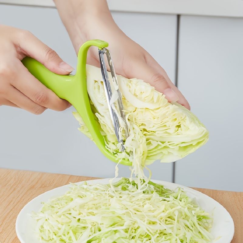 Stainless Steel Cabbage Grater Kitchen Peeling Knife For - Temu
