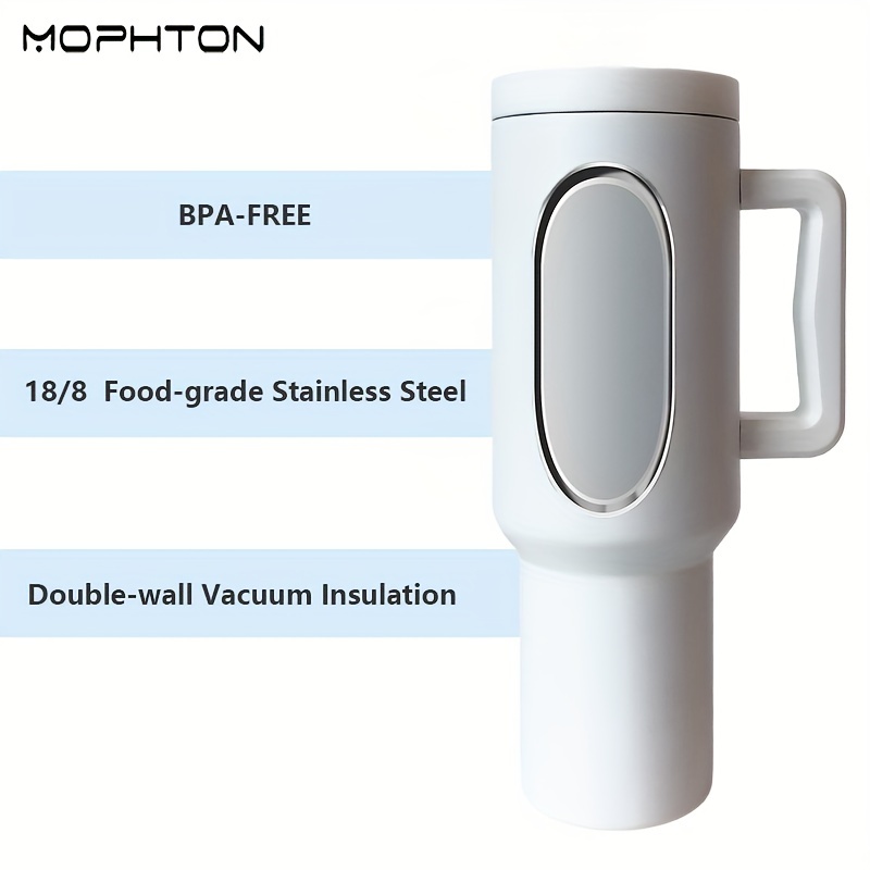 Stainless Steel Vacuum Insulated Travel Tea and Coffee Mug, For