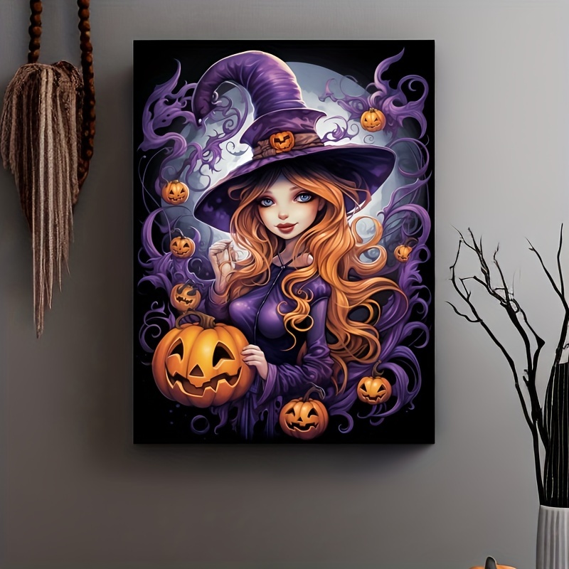 Halloween Diamond Painting Kits For Adults Pumpkin - Temu