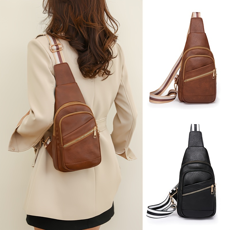 Multi pocket sling on sale bag