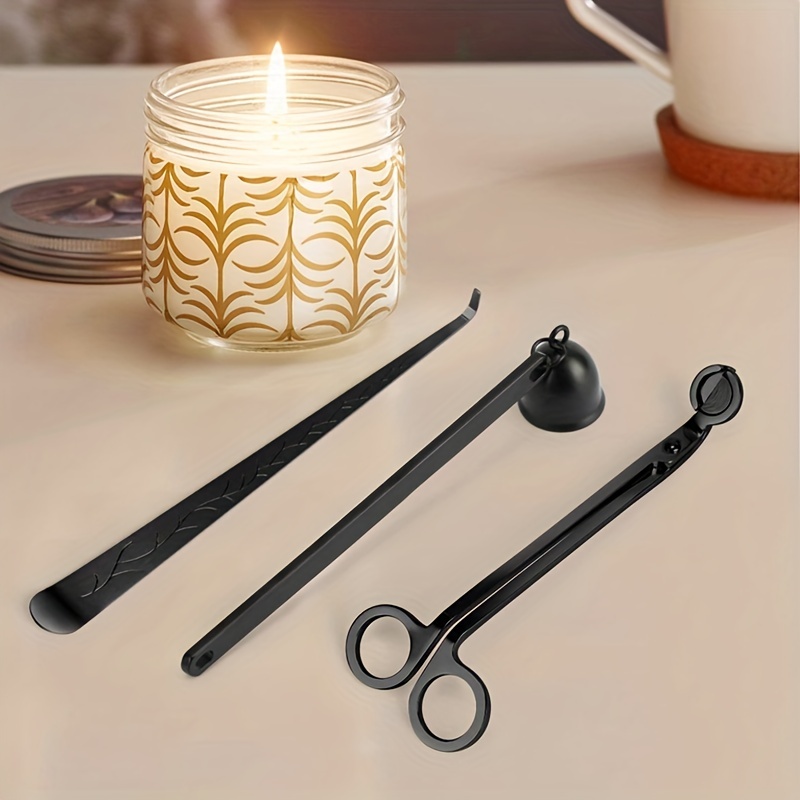 3 In 1 Candle Tools Set, Candle Wick Trimmer, Candle Cutter
