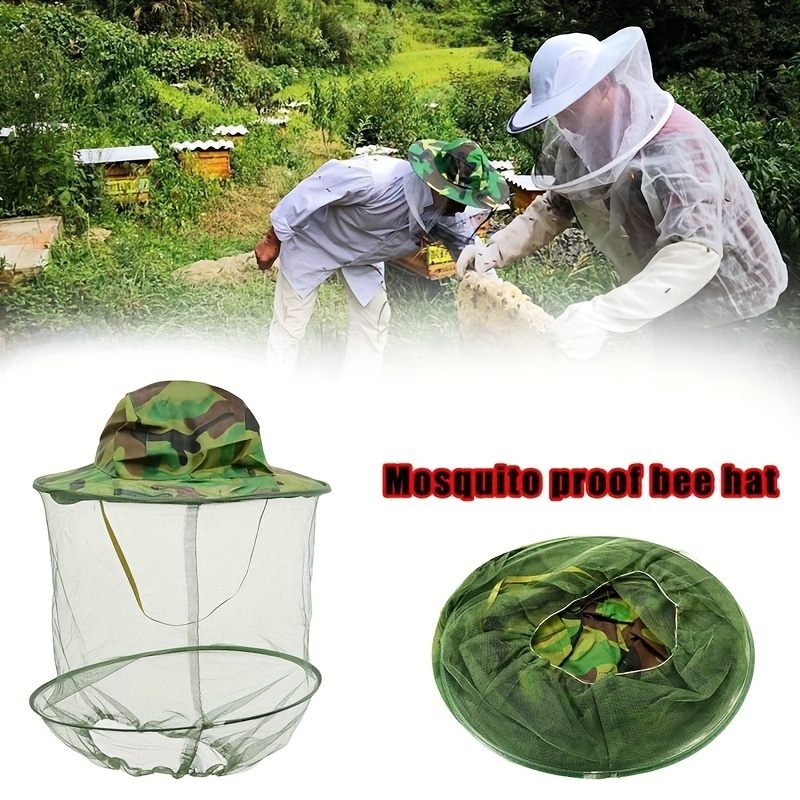 1 Stück Faltbarer Imkerhut Outdoor insekten moskitonetz mesh - Temu Austria
