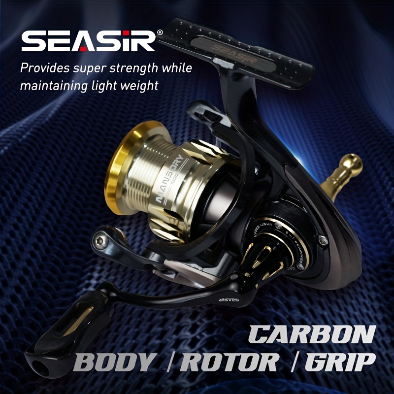 SEASIR Fishing Reel Handle 6 Colors Carbon Handle GRIP Ultra Light Weight  16G Baitcasting Reel Fishing Accessories Lure Tool