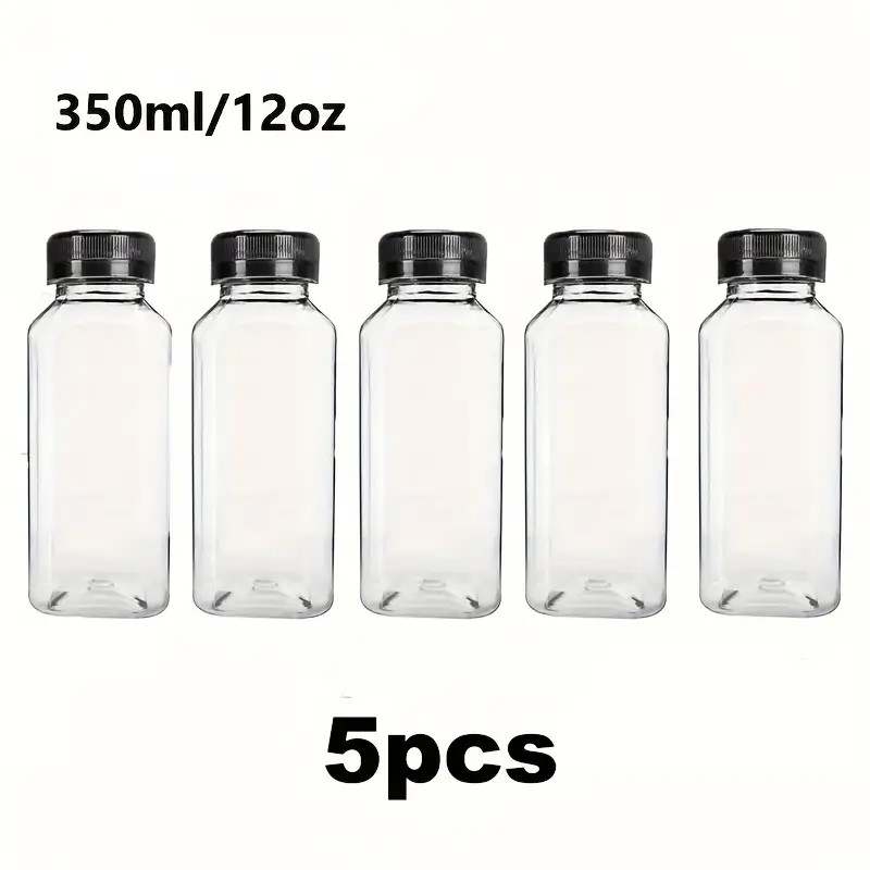 Plastic Juice Bottles With ,,juice Containers With Lids For Fridge