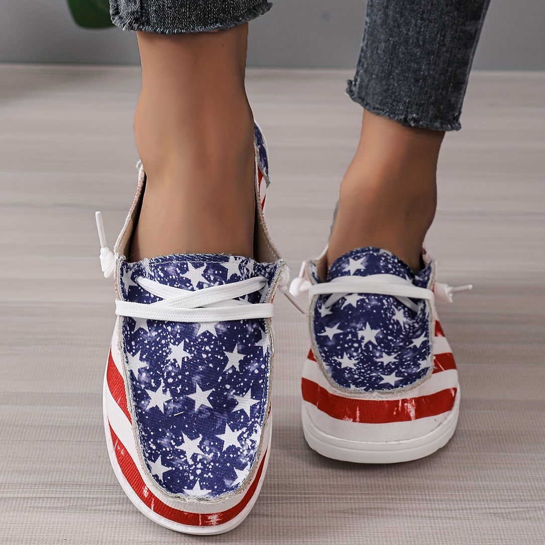 Converse femme cheap drapeau americain