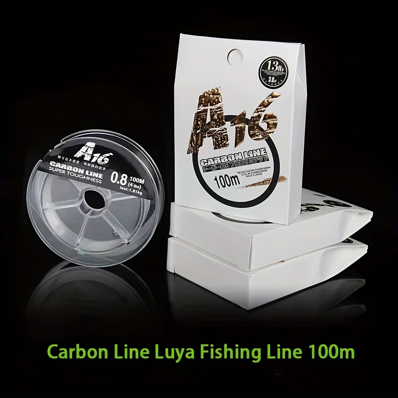 109yds Fluorocarbon Fishing Line Saltwater Fishing Leader - Temu Japan