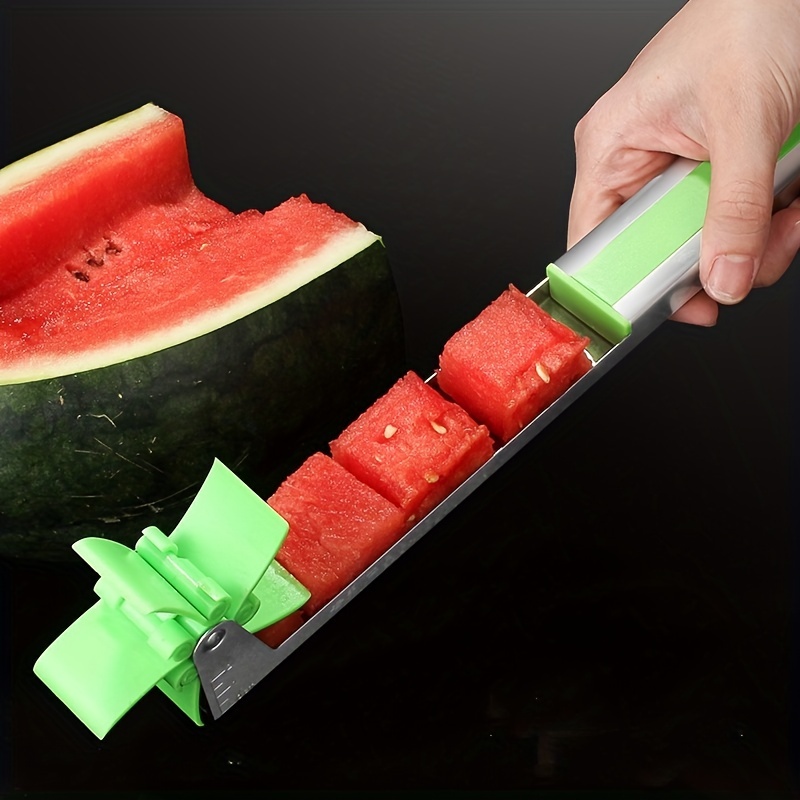 Watermelon Cutter Windmill Shape Slicer Stainless Steel Power