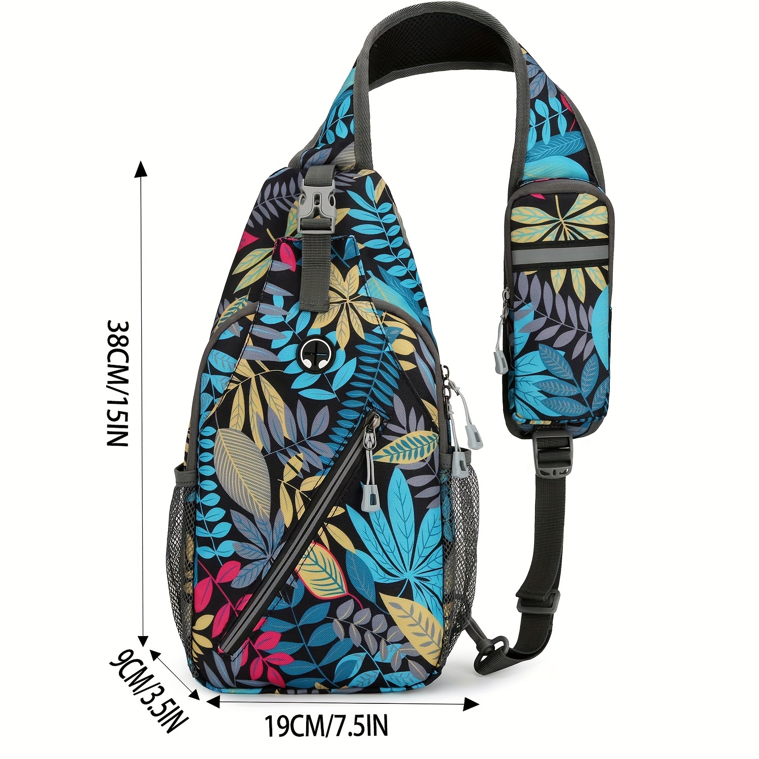 1pc Waterproof Single Shoulder Bag For Men And Women Multi Purpose