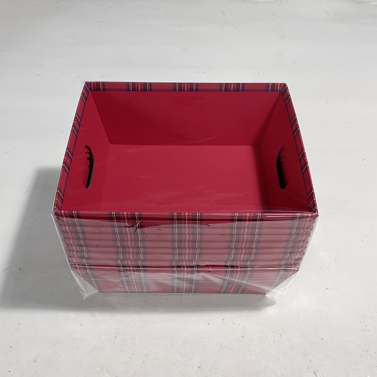 Christmas Gift Basket Christmas Gift Box Desktop Storage Box - Temu