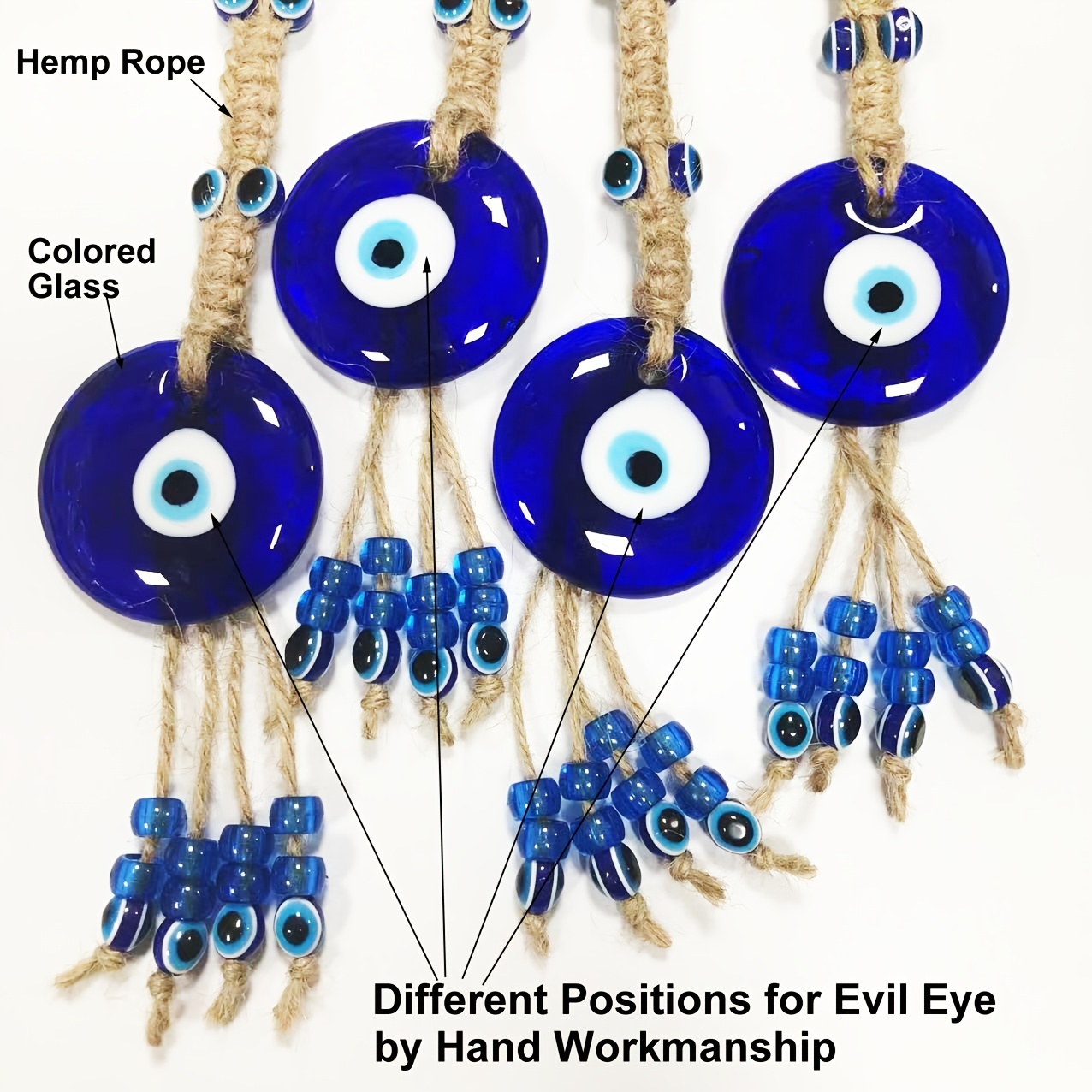 Amuleto del mal de ojo con protección contra el mal de ojo y la mala suerte