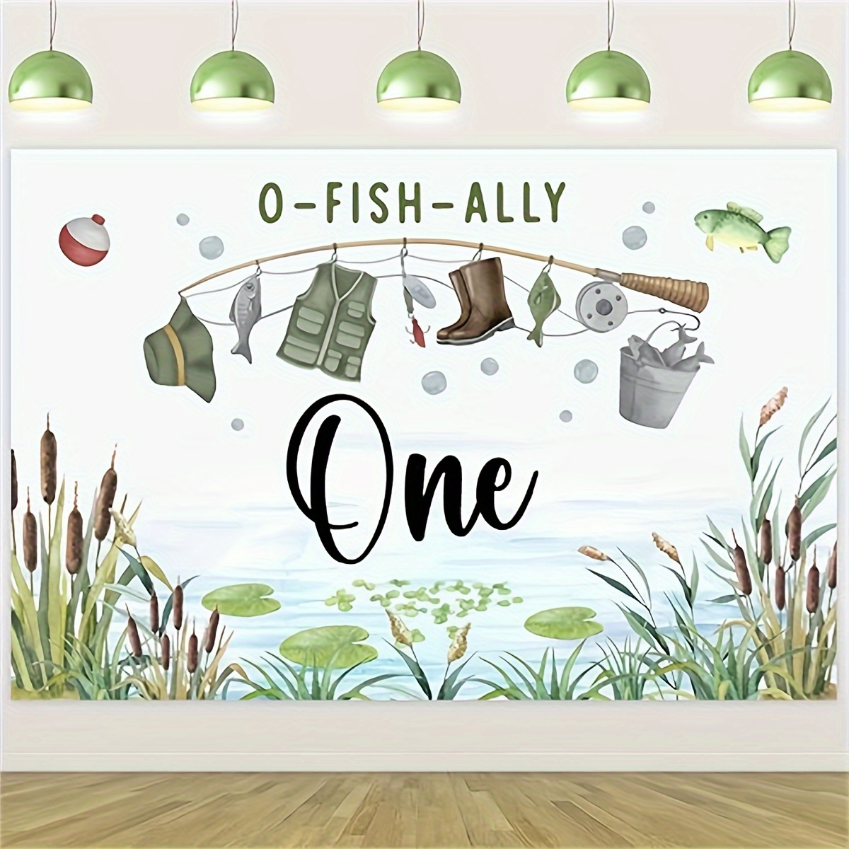 Fishe or Fishe Banner Fish Themed Baby Shower Fishing Baby -  Canada  Fishing  baby shower theme, Gender reveal decorations, Baby shower fishing