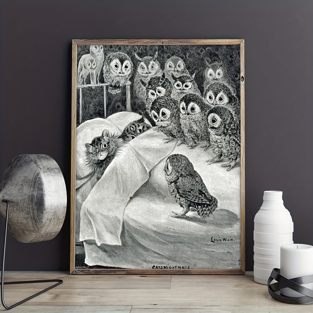 Cat's Nightmare Art Print