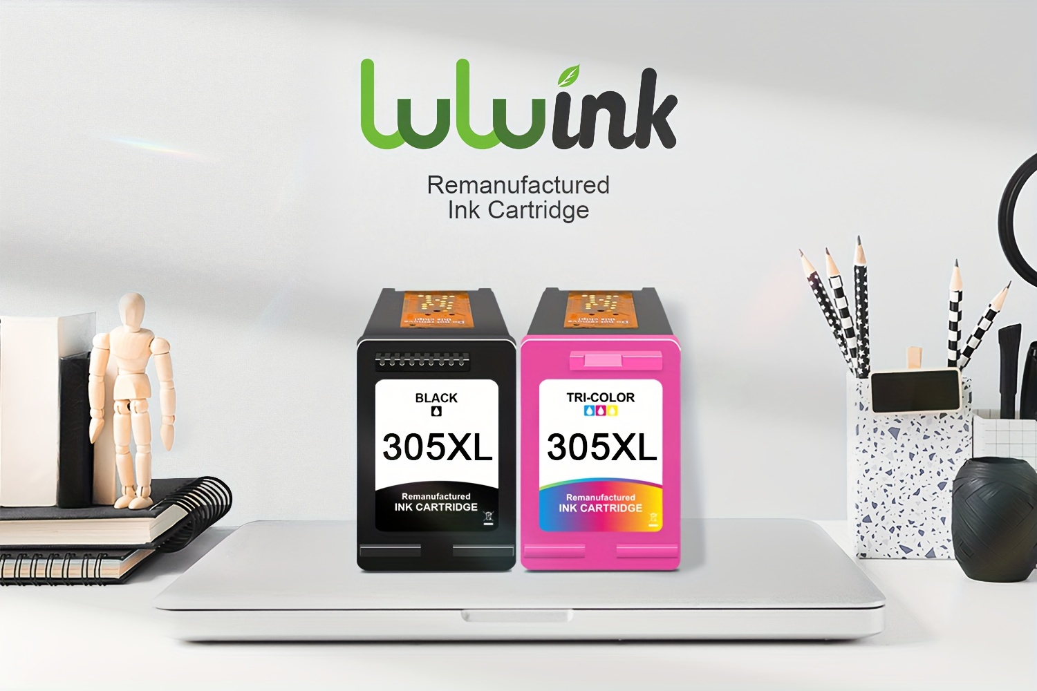 HP 305XL/XL Genuine Black & Colour Ink Cartridge for Envy Pro 6400