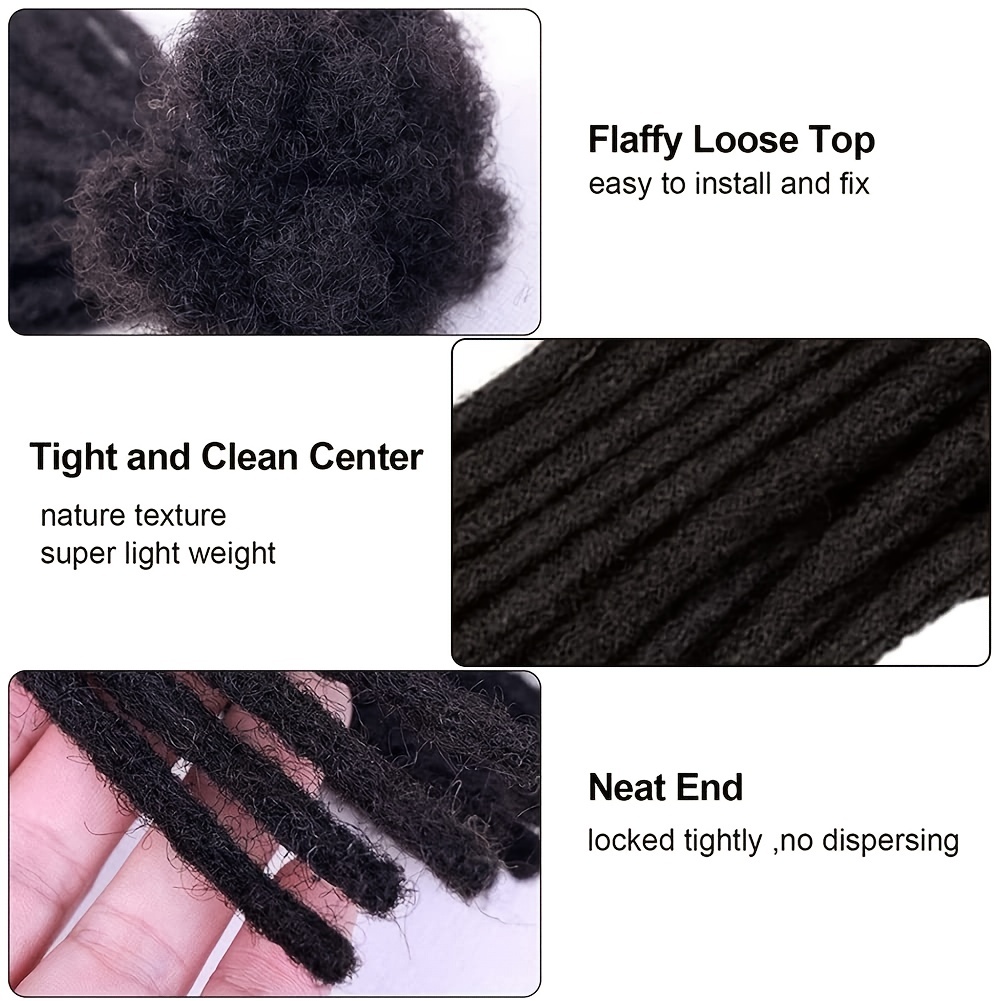 12 Inch 10 Strands Loc Extensions Human Hair