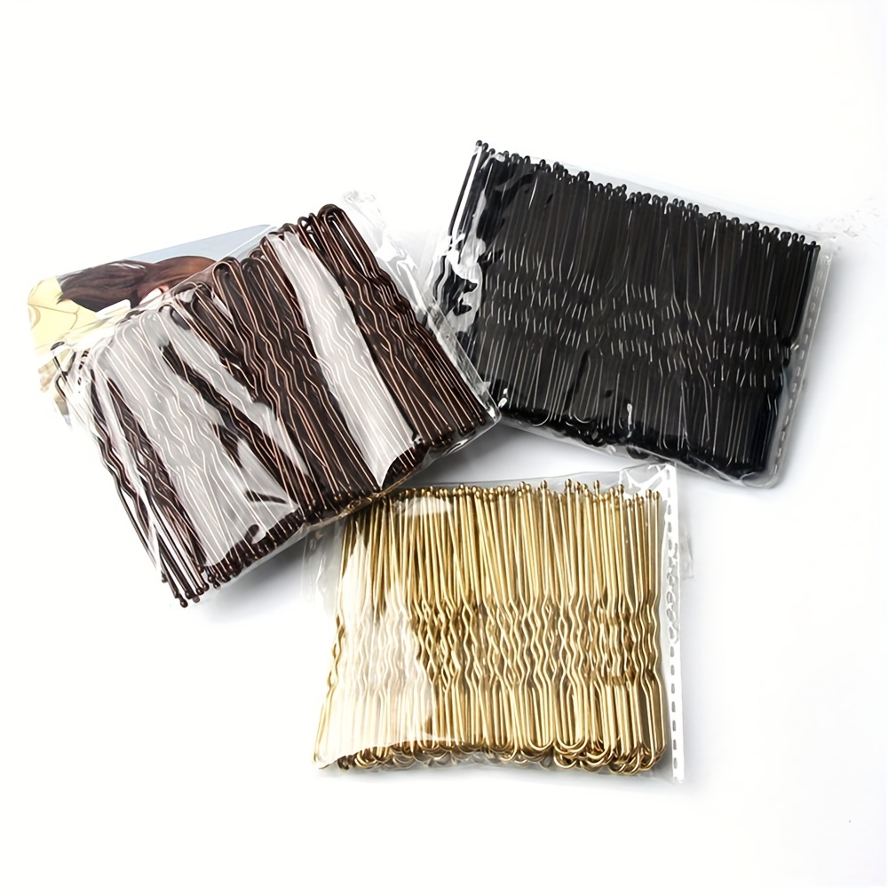 50pcs U-Shaped Hairpin Clips, Decorative Hair Accessories for Girls