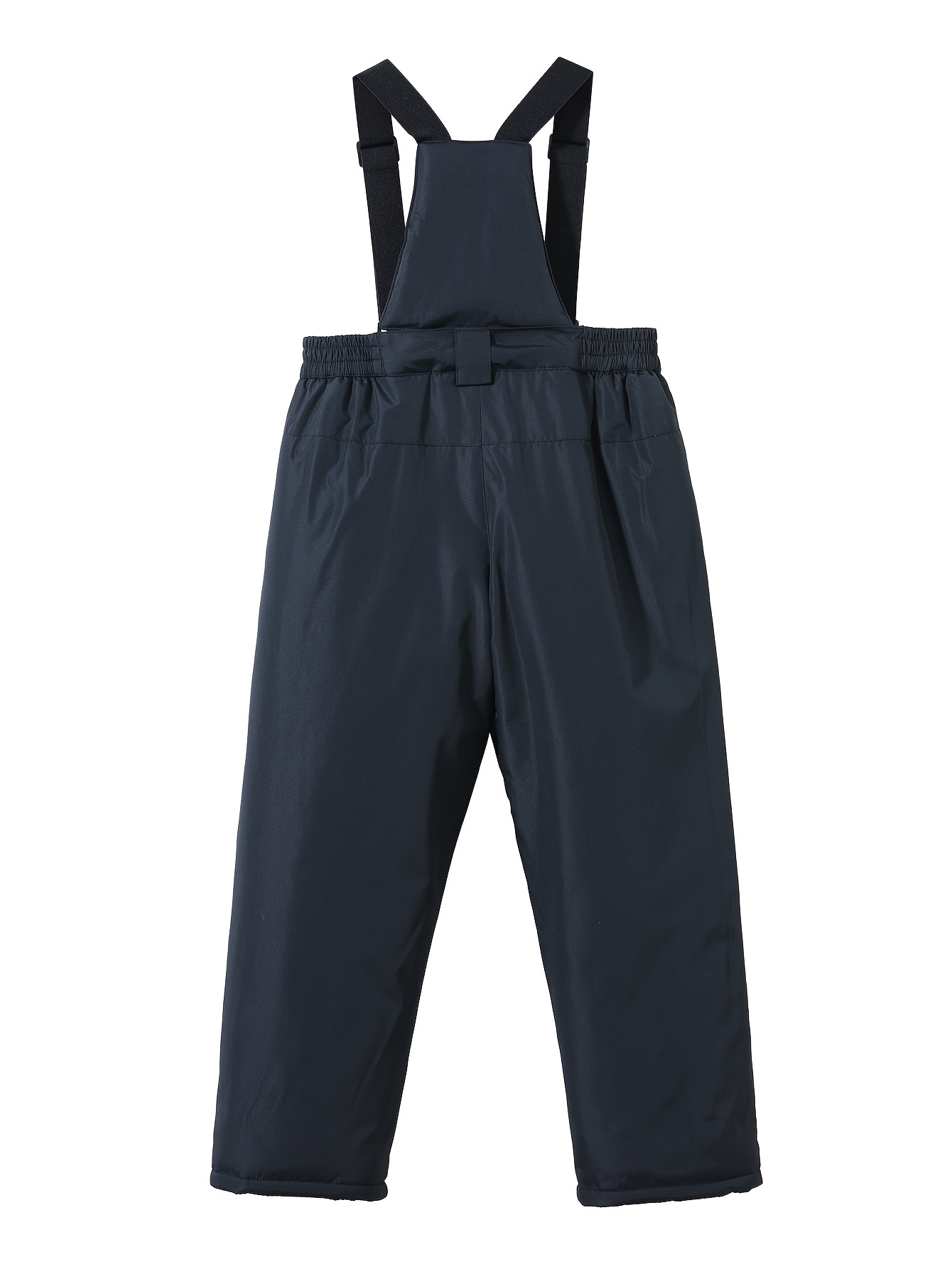 Snow Pants with Suspenders - Black - Kids