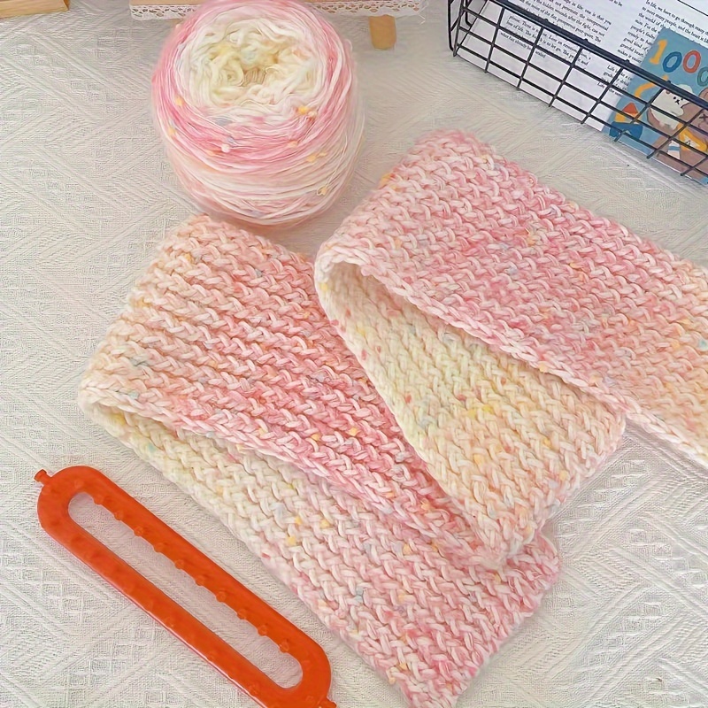 YUEHAO Home Textiles Baby Hand-Made Wool Thread Diy Coat Scarf Sweater  Cotton Bar Line Needle Home Textiles Diy Knitting D
