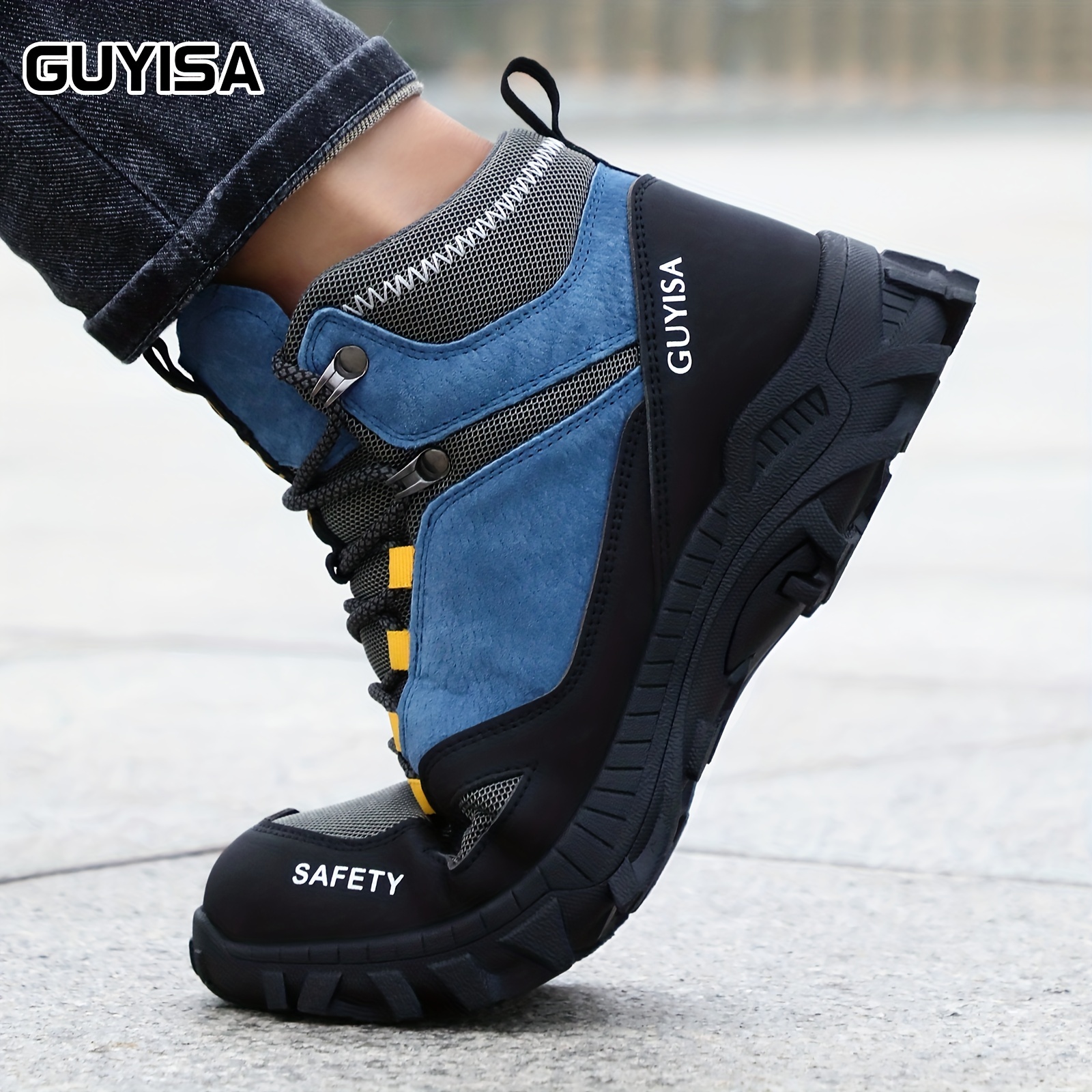 GUYISA Chaussures De S curit Pour Hommes Semelle Souple Temu