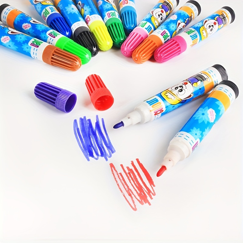 Watercolor Pen Set 12 Color Graffiti Painting Pen Gift Box - Temu