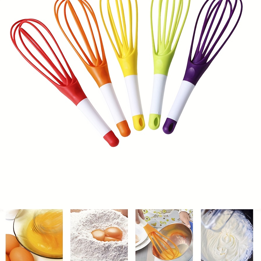 Twist Whisk 2 in 1 Collapsible Balloon And Flat Whisk - Temu
