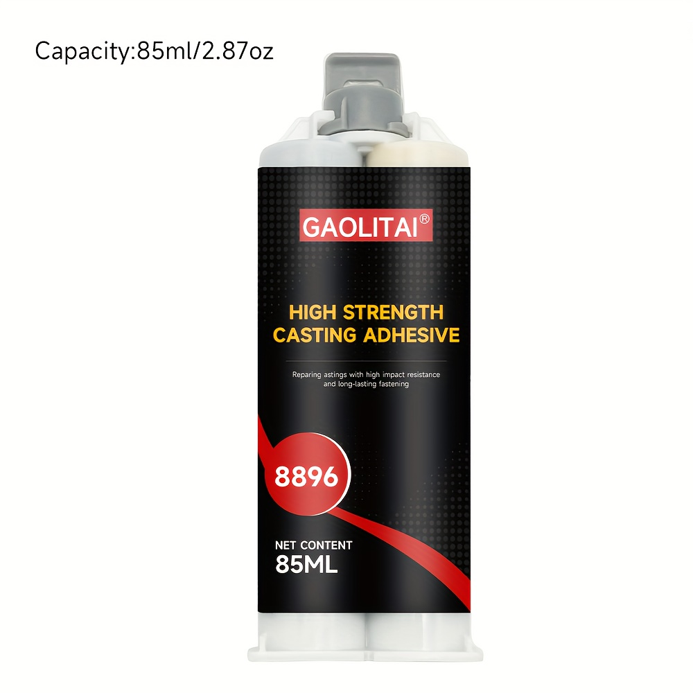 1pc 2.87oz Casting Glue Strong Welding AB Glue For Stainless Steel Plastic  Water Pipe Waterproof Sticky Iron Metal Repair Agent, Casting Adhesive Indu