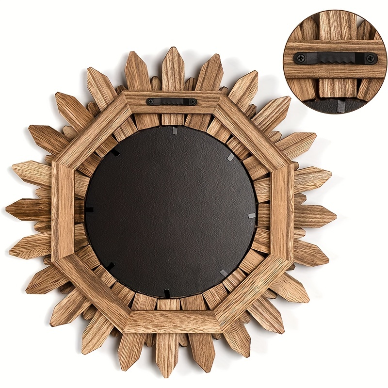 Specchio Decorativo Parete In Legno 1 Pezzo Specchio Trucco - Temu