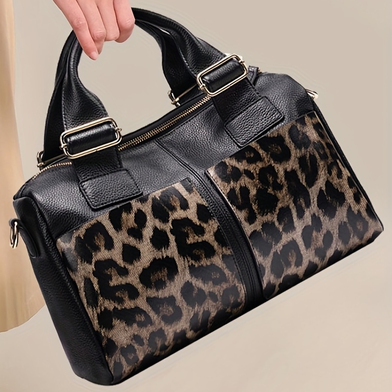 Women's hotsell leopard handbags