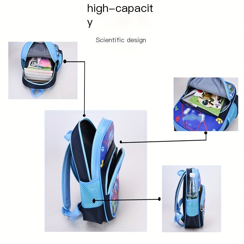 Space Astronaut Kids School Bag Kindergarten Spine Protection Backpack