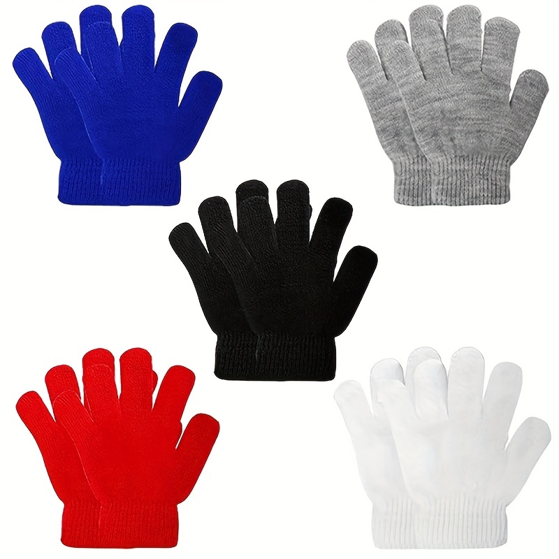 Guantes de algodón blanco para niño y niña, guantes de baile, etiqueta  blanca, R263, 2 pares - AliExpress