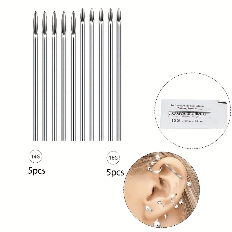 Professional Piercing Kit Body Unisex