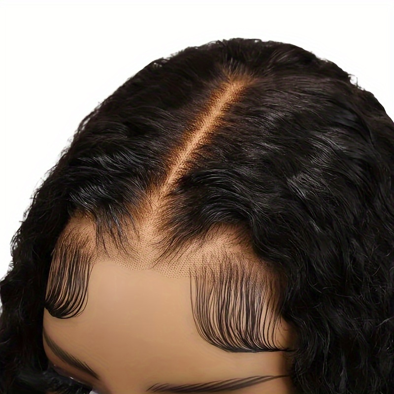 Bye Bye Knots Water Wave Wig 7x5 Hd Lace Front Wigs Temu Canada