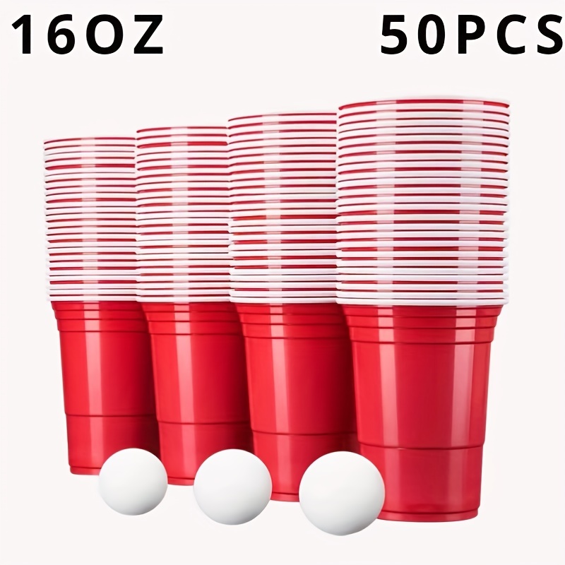 Red Disposable Party Cups American Tableware Plastic Cups Baby