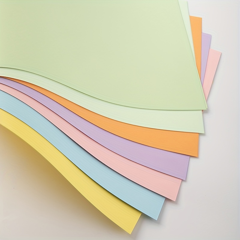 Colored Cardboard For Crafts Arts Print - Temu