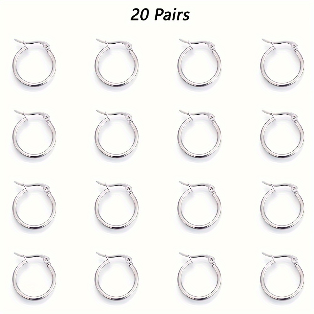 316 Surgical Stainless Steel Earring Hooks 304 Stainless - Temu